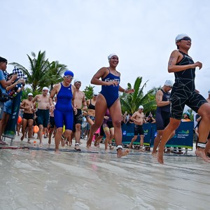 Race photo from Belitung Multisport Festival