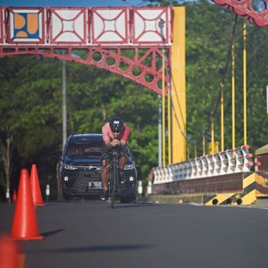 Race photo from Belitung Multisport Festival