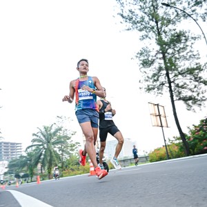 Race photo from BOGORUN 2026