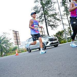 Race photo from BOGORUN 2026