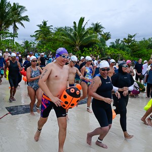 Race photo from Belitung Multisport Festival