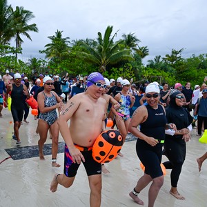 Race photo from Belitung Multisport Festival