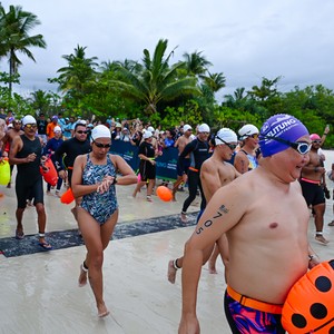 Race photo from Belitung Multisport Festival