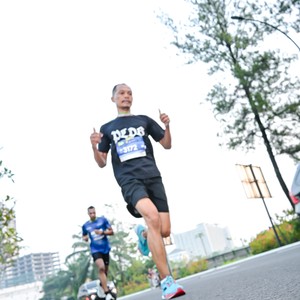 Race photo from BOGORUN 2026