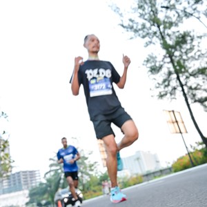 Race photo from BOGORUN 2026
