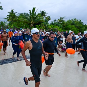 Race photo from Belitung Multisport Festival