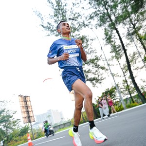 Race photo from BOGORUN 2026