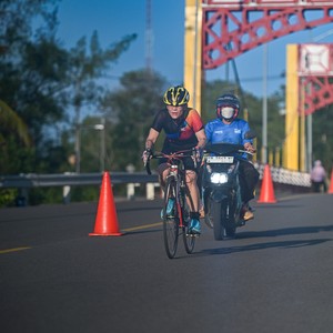 Race photo from Belitung Multisport Festival
