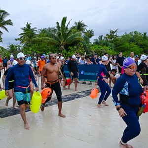 Race photo from Belitung Multisport Festival