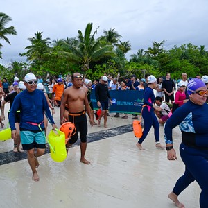 Race photo from Belitung Multisport Festival