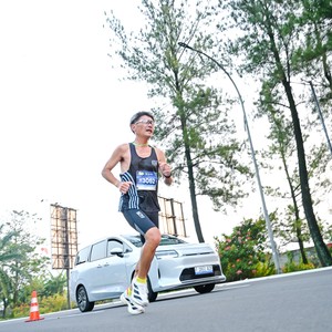 Race photo from BOGORUN 2026