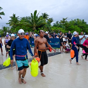 Race photo from Belitung Multisport Festival
