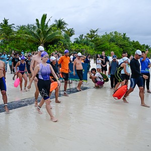 Race photo from Belitung Multisport Festival