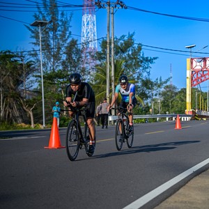 Race photo from Belitung Multisport Festival