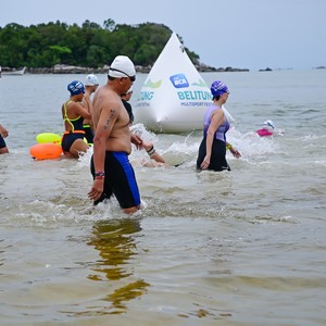 Race photo from Belitung Multisport Festival