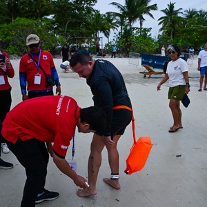 Race photo from Belitung Multisport Festival