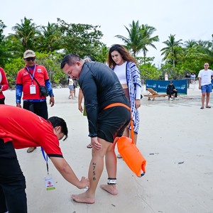 Race photo from Belitung Multisport Festival