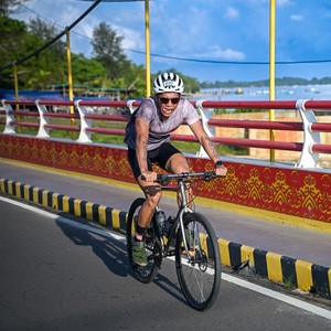 Race photo from Belitung Multisport Festival