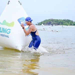 Race photo from Belitung Multisport Festival