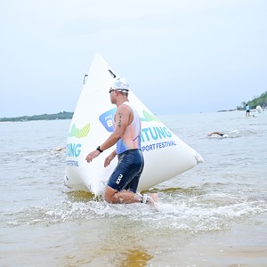 Race photo from Belitung Multisport Festival