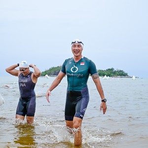 Race photo from Belitung Multisport Festival