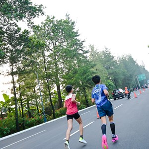 Race photo from BOGORUN 2026