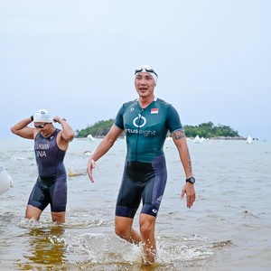 Race photo from Belitung Multisport Festival