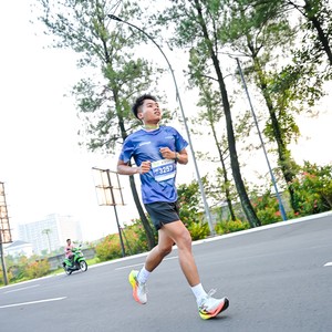 Race photo from BOGORUN 2026