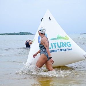 Race photo from Belitung Multisport Festival