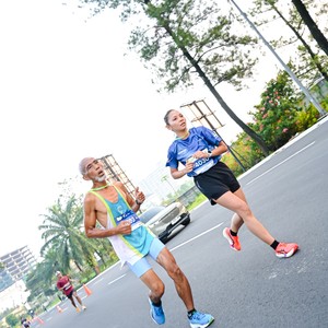 Race photo from BOGORUN 2026