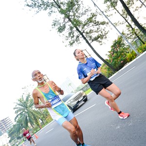 Race photo from BOGORUN 2026
