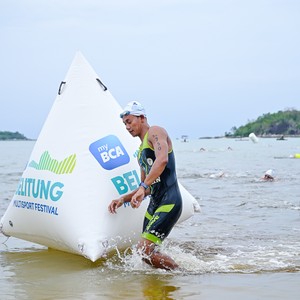 Race photo from Belitung Multisport Festival