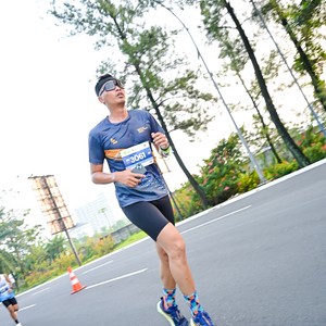 Race photo from BOGORUN 2026