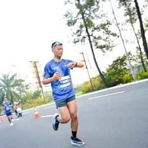 Race photo from BOGORUN 2026