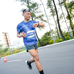 Race photo from BOGORUN 2026