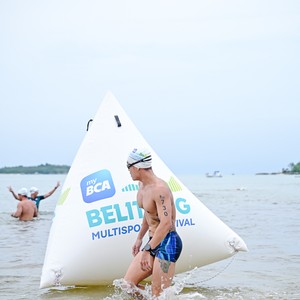 Race photo from Belitung Multisport Festival