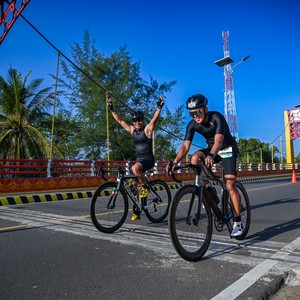 Race photo from Belitung Multisport Festival