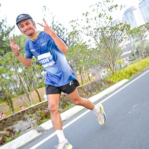 Race photo from BOGORUN 2026