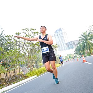Race photo from BOGORUN 2026