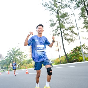 Race photo from BOGORUN 2026