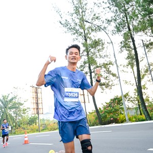 Race photo from BOGORUN 2026