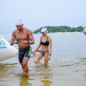 Race photo from Belitung Multisport Festival