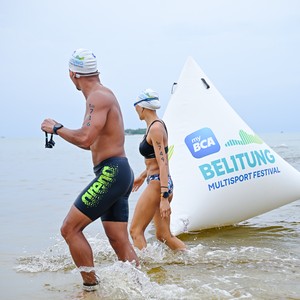Race photo from Belitung Multisport Festival