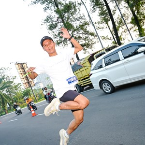 Race photo from BOGORUN 2026