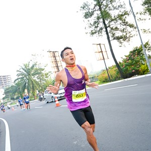 Race photo from BOGORUN 2026
