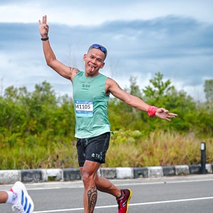 Race photo from Belitung Multisport Festival