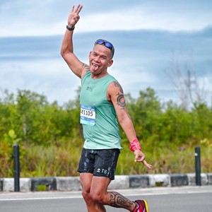 Race photo from Belitung Multisport Festival