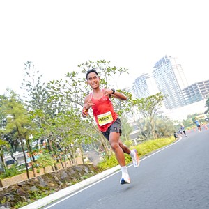 Race photo from BOGORUN 2026