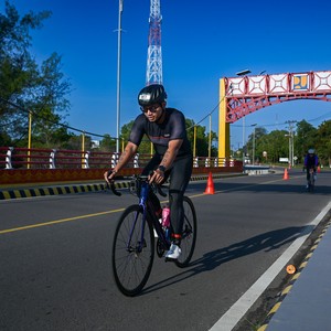 Race photo from Belitung Multisport Festival
