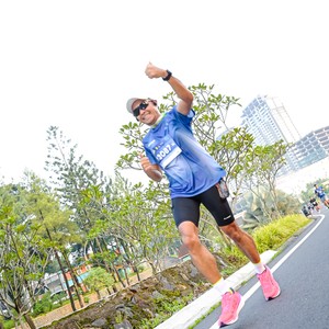 Race photo from BOGORUN 2026